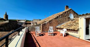 Byhus med takterrass, fin utsikt!