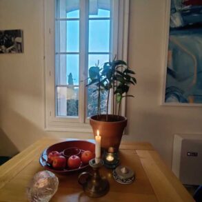 Lägenhet med balkong, i Roquebrun