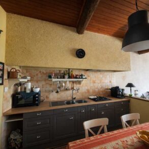 Hus med pool, i Roquebrun