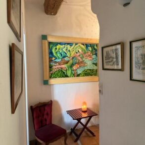 Charmigt byhus med gård, i Agde